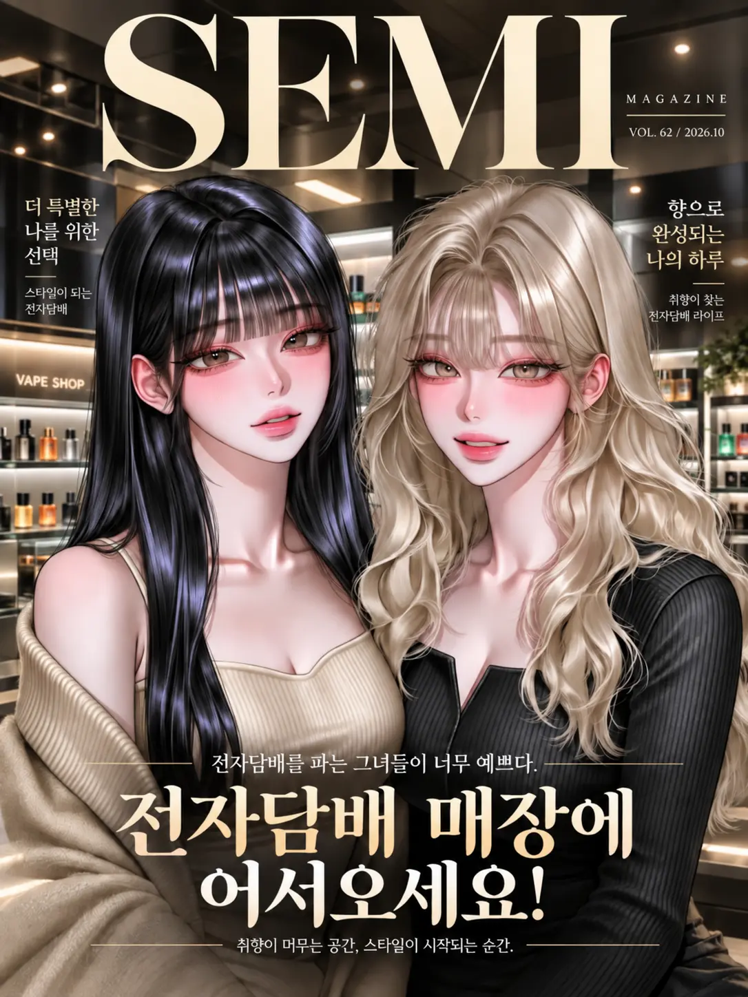 semi-real의 전자담배 매장에 어서오세요!
