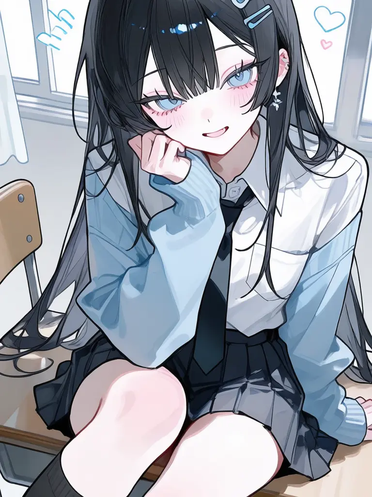 hatumine의 陰キャ女子は接し方を知らない【林田なし】