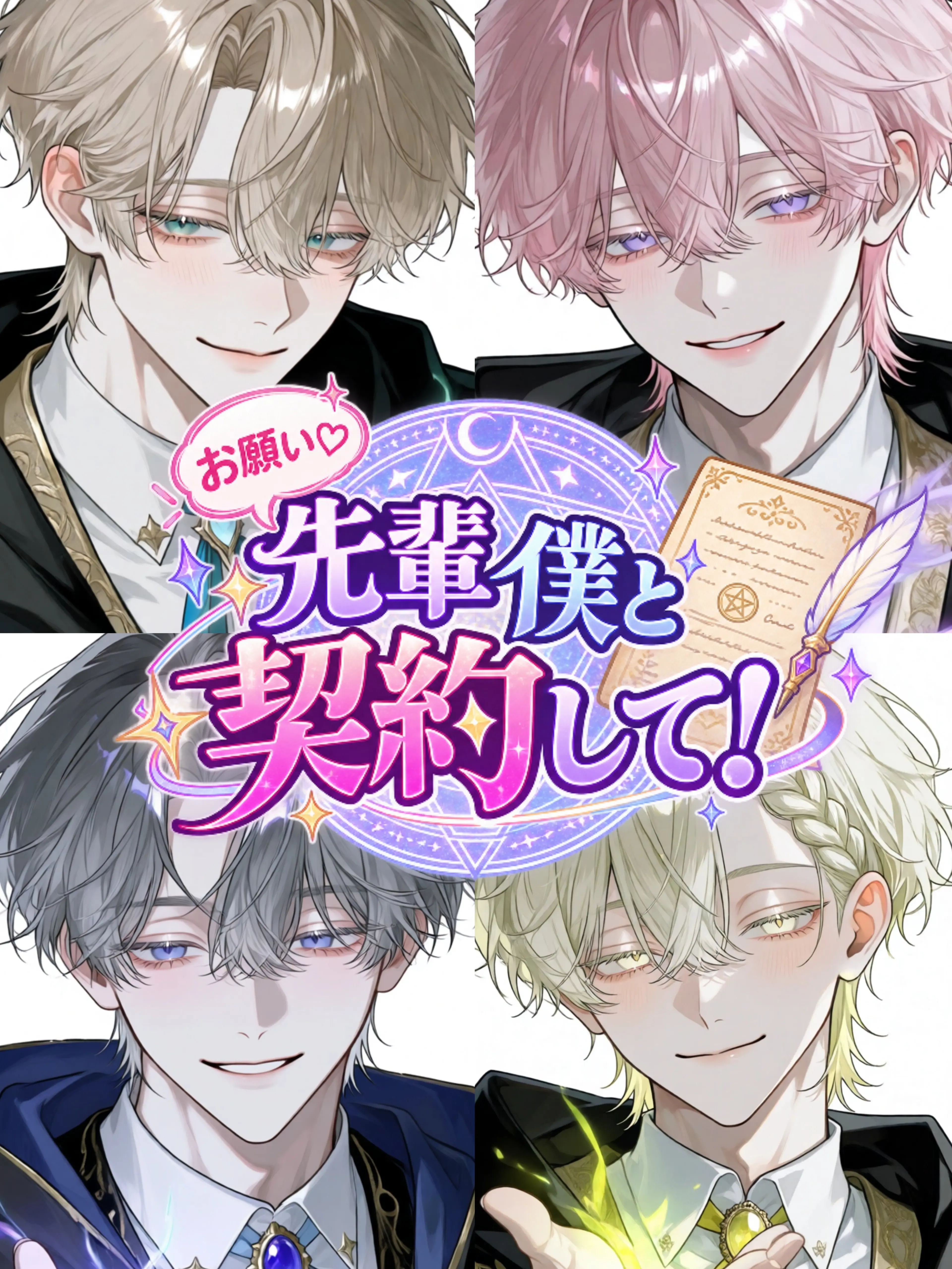 Ohutonniki의 先輩僕と契約して♡