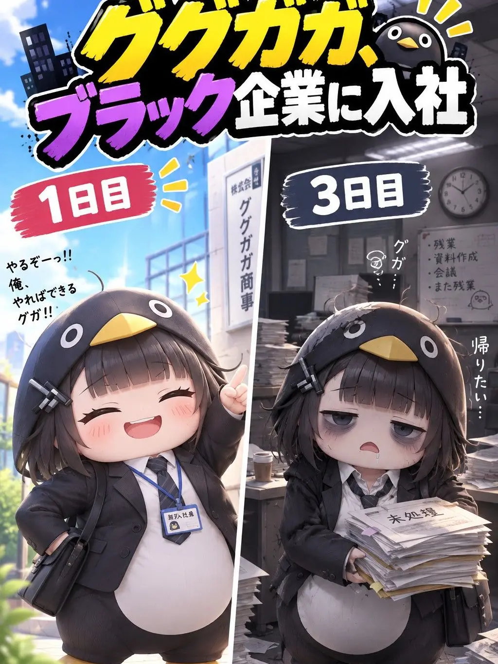 Yagi0821의 ググガガ、ブラック企業に入社