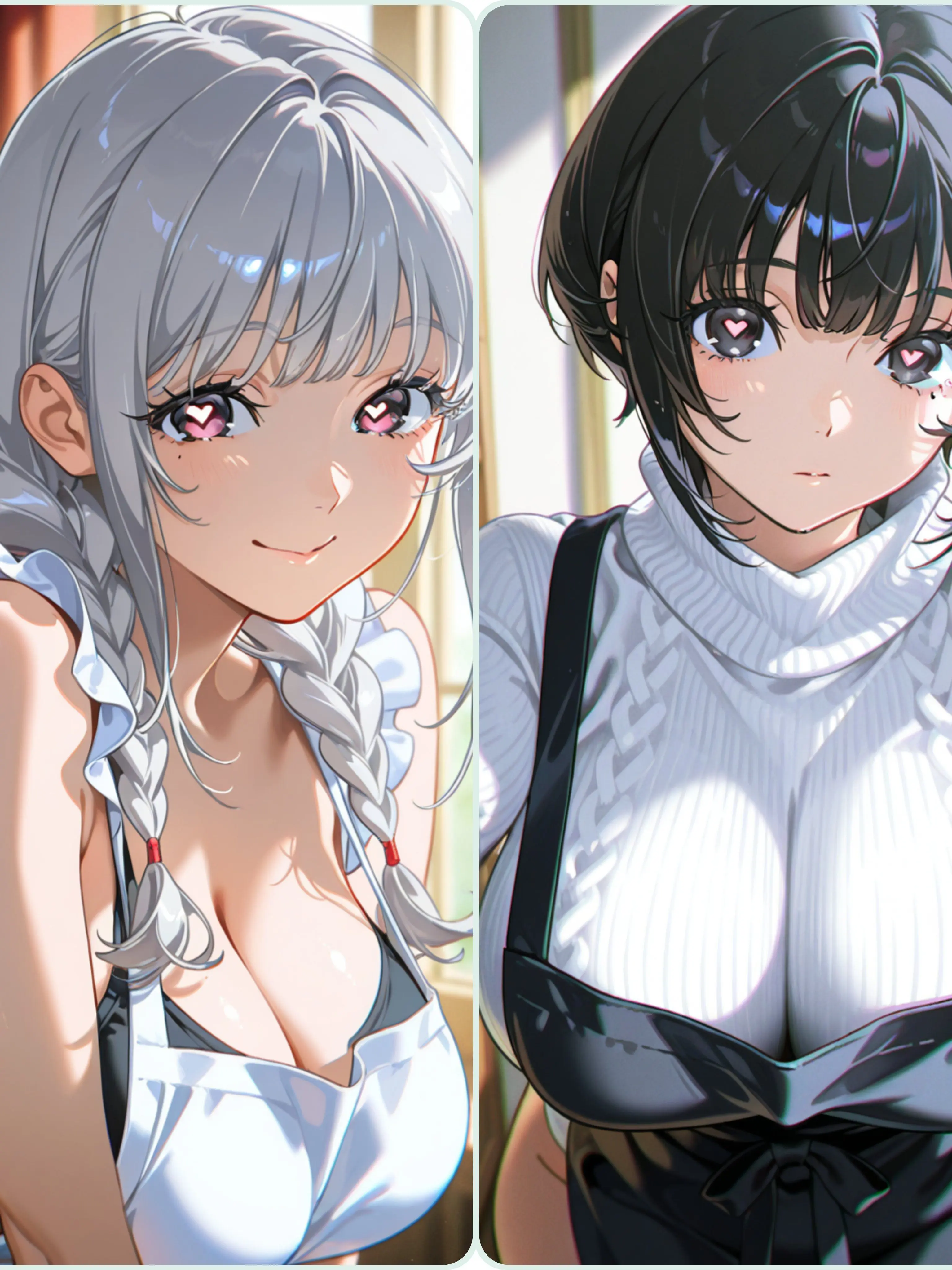 NUNO_HANKACHI의 『どっちのママが良いのかな？♡』