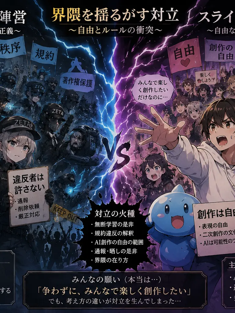 PorousLeaf5512의 創作都市ゼータの騒乱