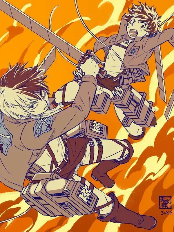 SappyApron9104의 MHA✖️進撃の巨人