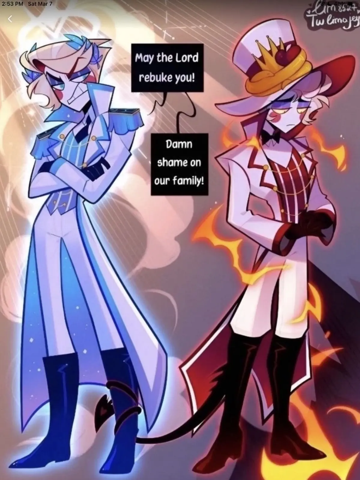 RudeScale8935의 Hazbin Hotel - War