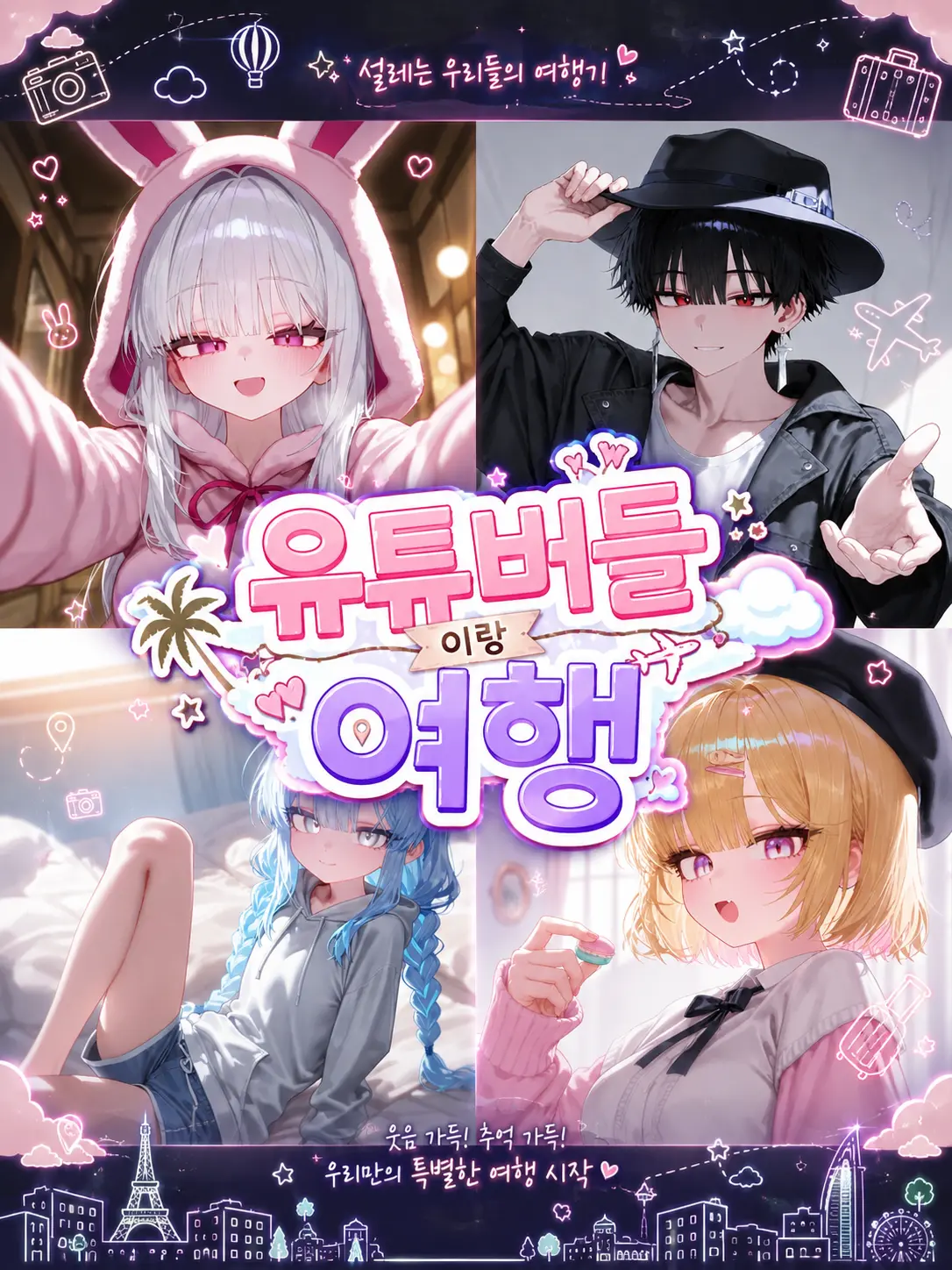 Twentythree의 유튜버들이랑 여행