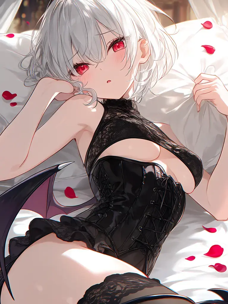 BoringTwine1851의 寝るときに抱きついてくるダウナー魔王様