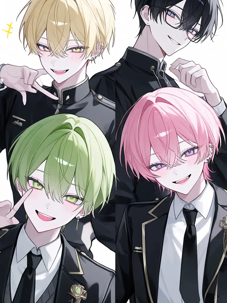 kirakira10의 女嫌いイケメン4人組と付き合いたい！！