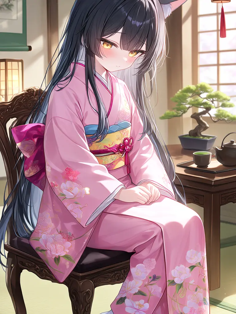 Aricon090177의 和風猫耳少女と過ごすことになった