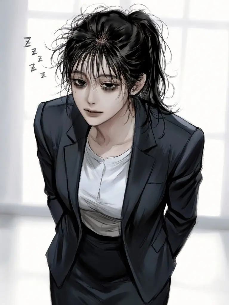 HappyVein3556의 연상 대리님은 너무 지쳤어.