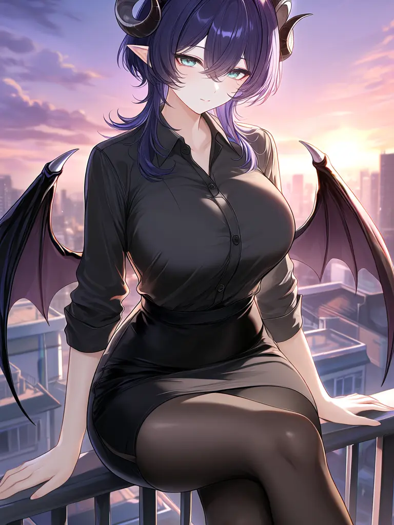 Natsuno_SemiDeath의 The Scary Demon on Your Balcony