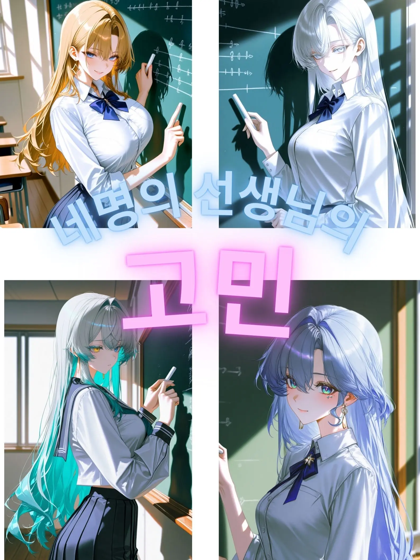 Eunchan1029의 《내게 고민을 털어놓는 네명의 쌤들》