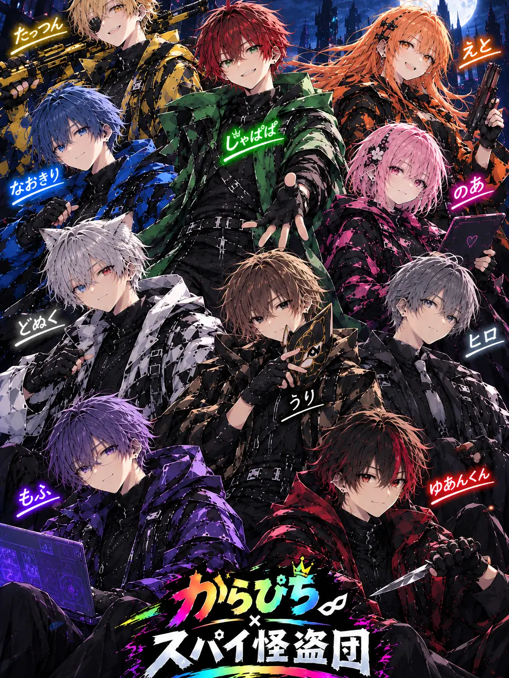 FrayedChild9086의 からぴち×スパイ怪盗団