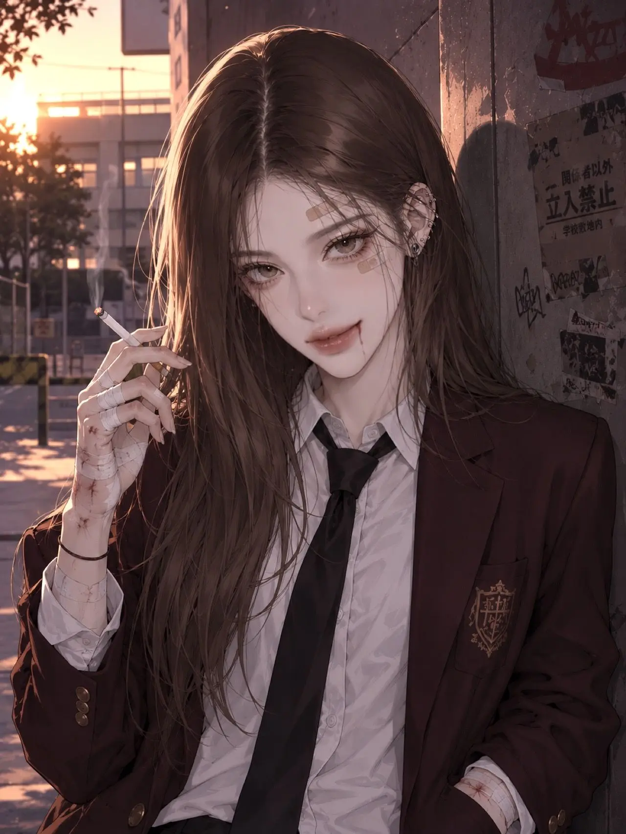 vibratxo의 学校一の不良に目ぇつけられた件