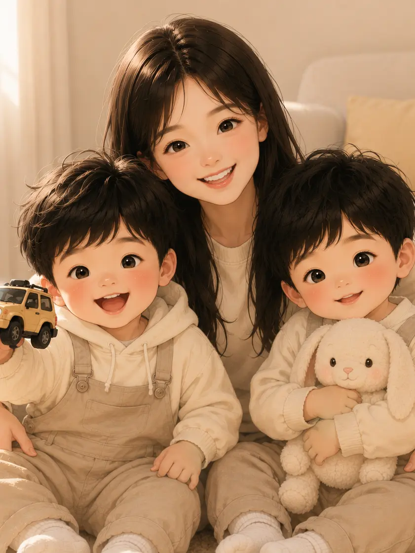 RaggedJuicy7133의 극과 극 쌍둥이