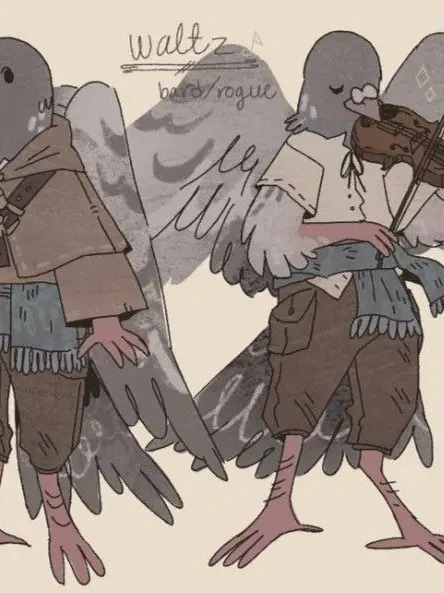 DefinitelyAHuman의 Bird couple