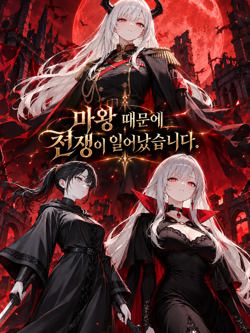 Frangnas의 마왕 때문에 전쟁이 일어났습니다