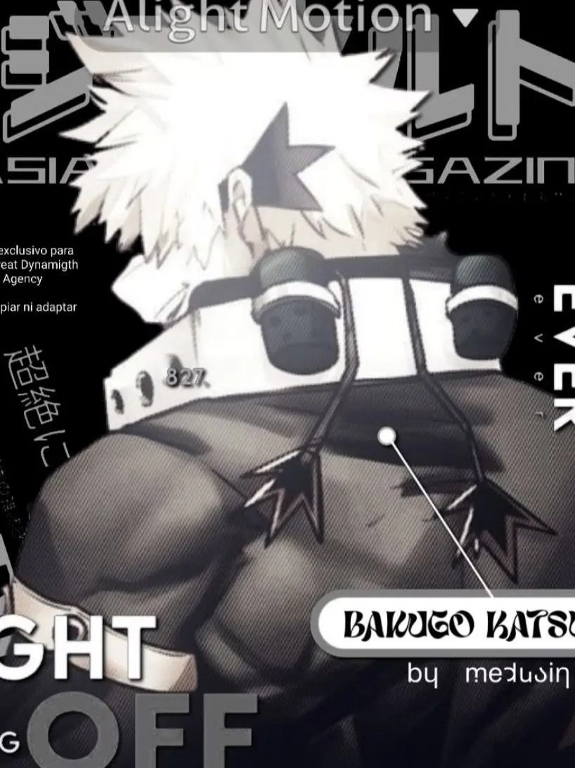 Emeraldbakugo75의 Katsuki bakugo entity