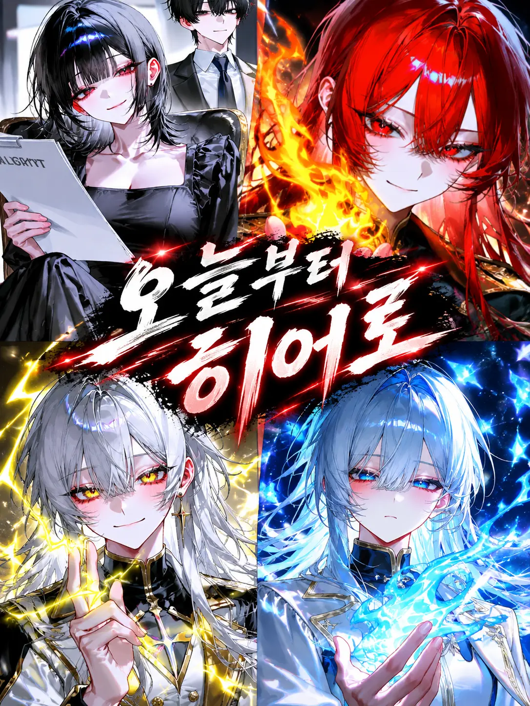 Pure_love.의 오늘부터 히어로 하세요!