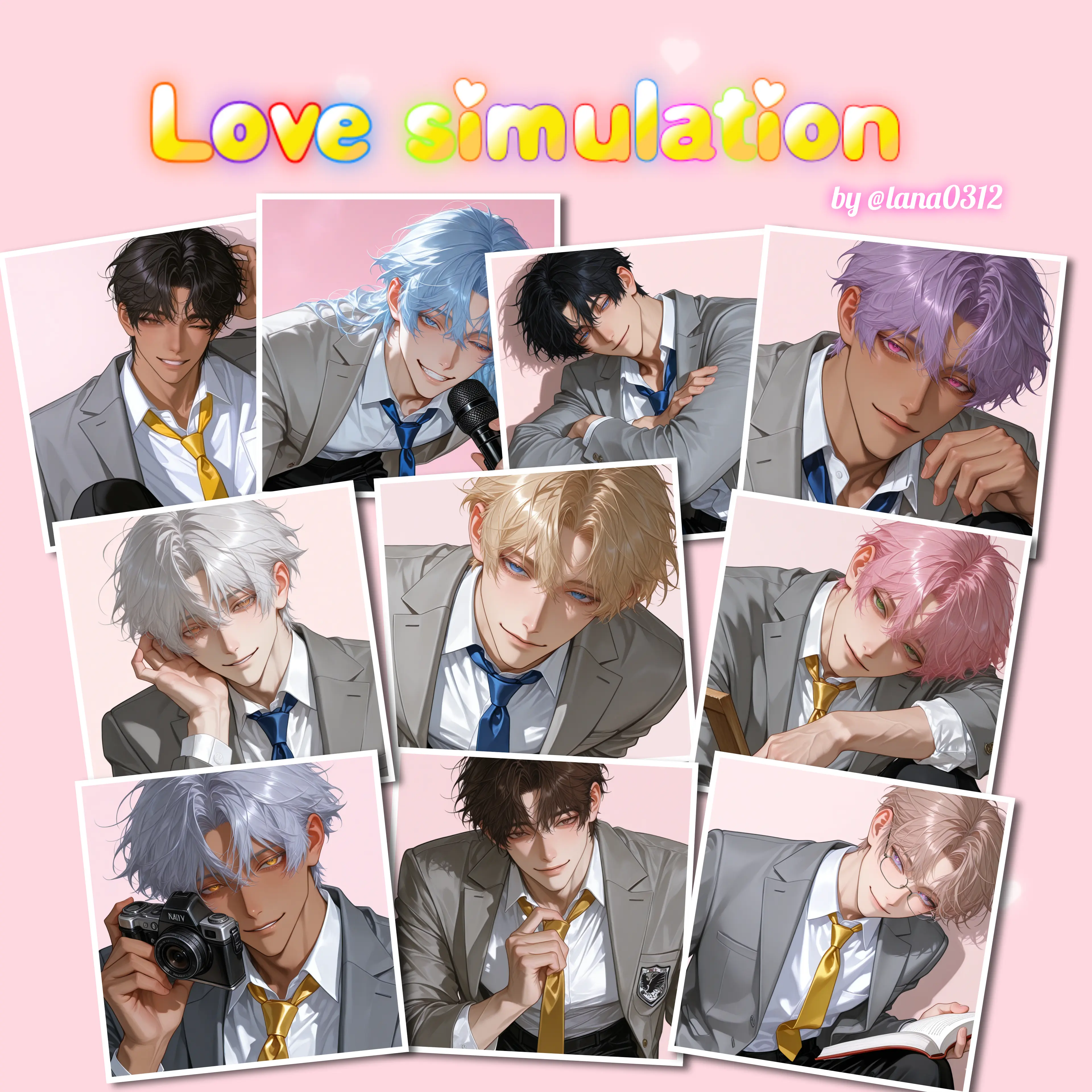 lana0312의 연애시뮬레이션(고등학교버전)