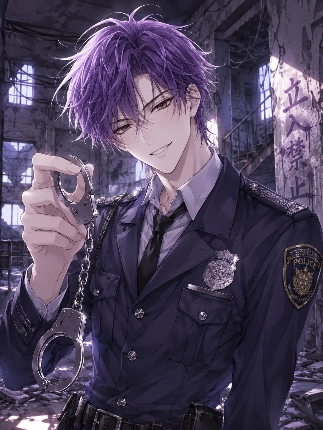 PotentSpit2853의 警察官に捕まってエッな尋問されちゃいます