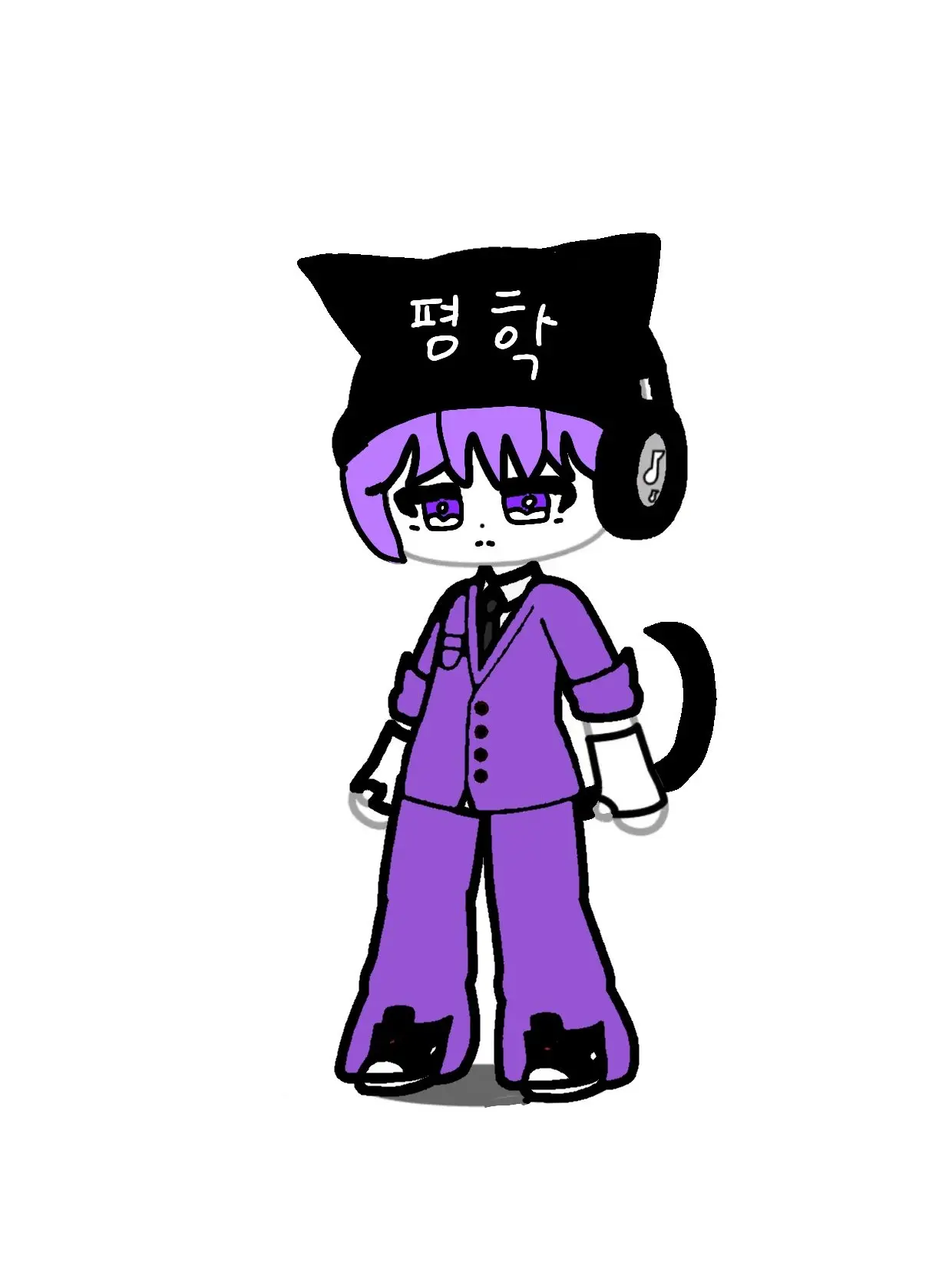 MoistDrill3706의 고양이 수인이된 평학?!