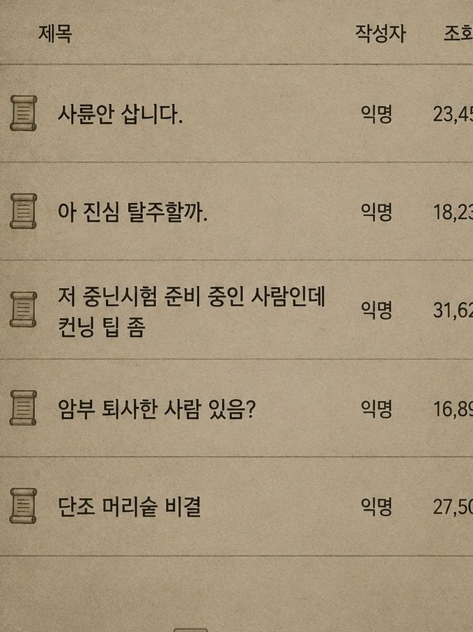 인성 터진 닌자들 대표 이미지