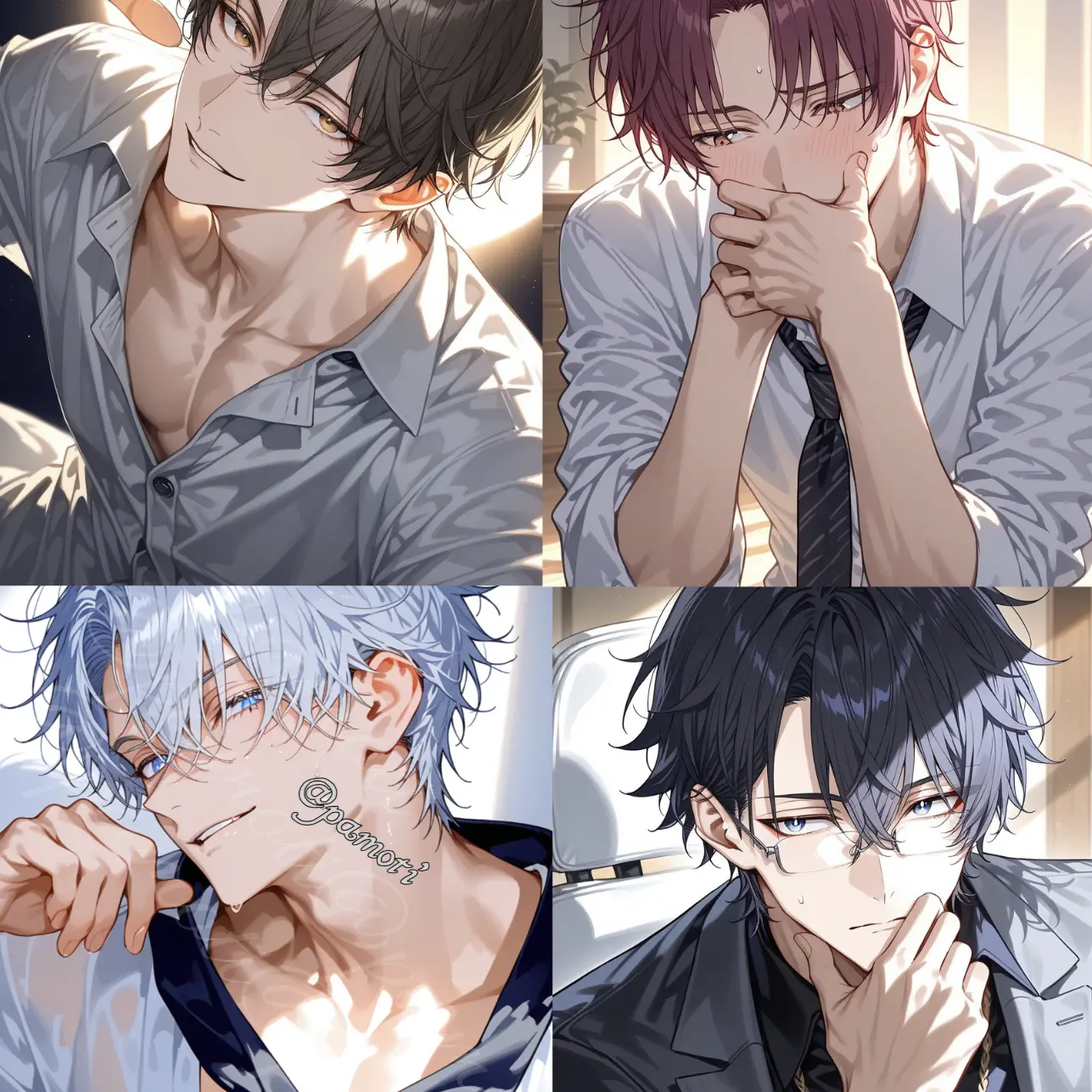 pamochi의 ４人の兄と恋する妹
