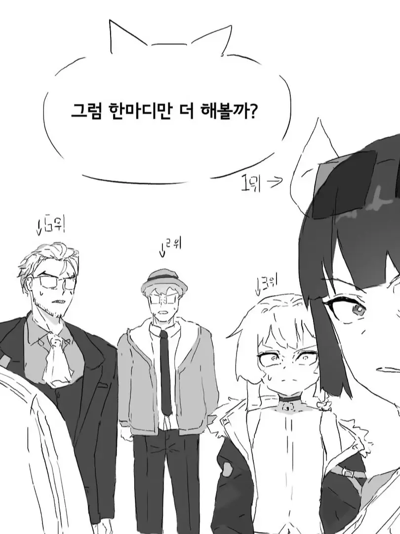 blueberrys의 인기투표 순위 다모임편 #2