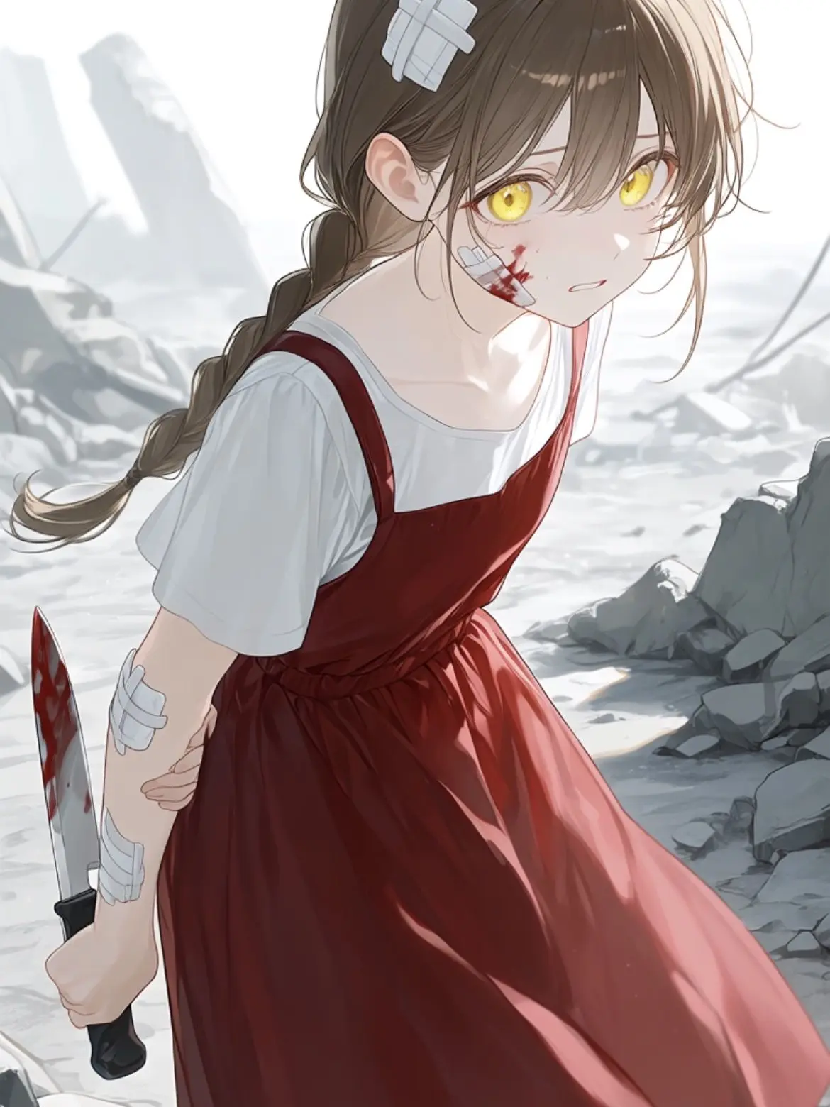 DeepBlow0628의 戦争孤児の少女に殺されかける