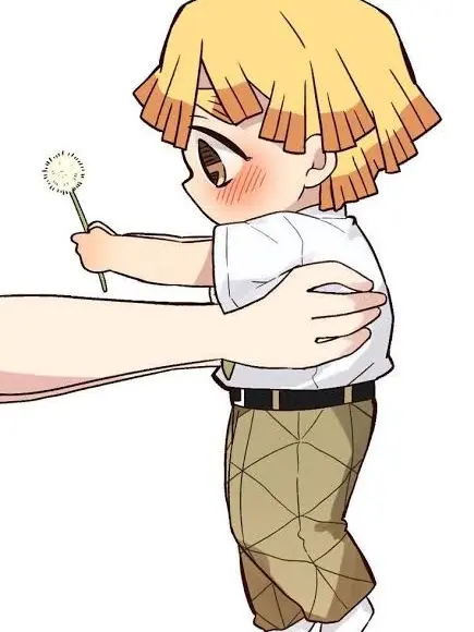 Hiimpomniandilovetv의 Zenitsu turned into a baby
