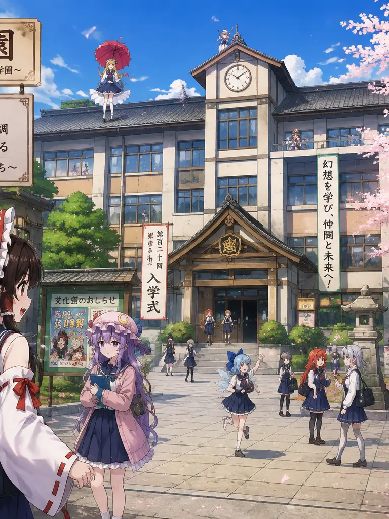 Ryousuke1124의 東方学園(ブリ有)