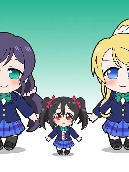 Ueda_tsuyoshi_2005의 絢瀬絵里と東條希と矢澤虎太郎