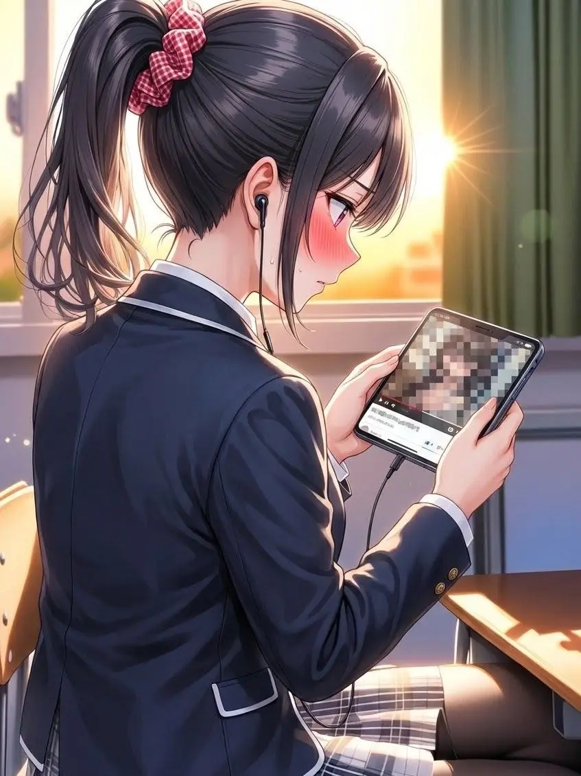 aitickle_0706의 隠れぐり女子が秘密を握られて…