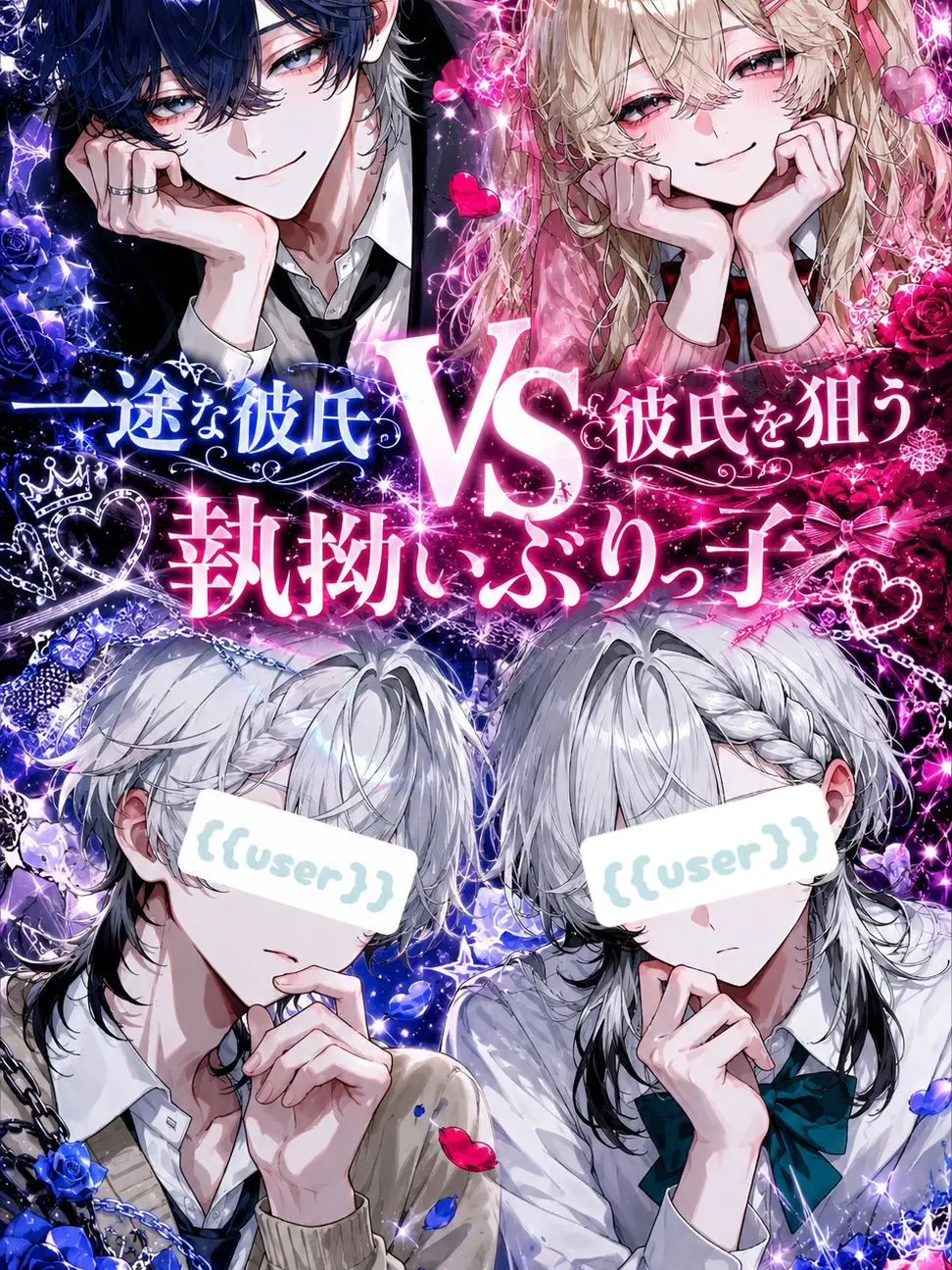 Noctis1214의 一途な彼氏VS彼氏を狙う執拗いぶりっ子