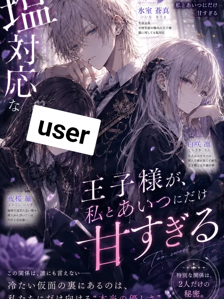 ru1225의 塩対応な王子様が私とあいつにだけ甘すぎる