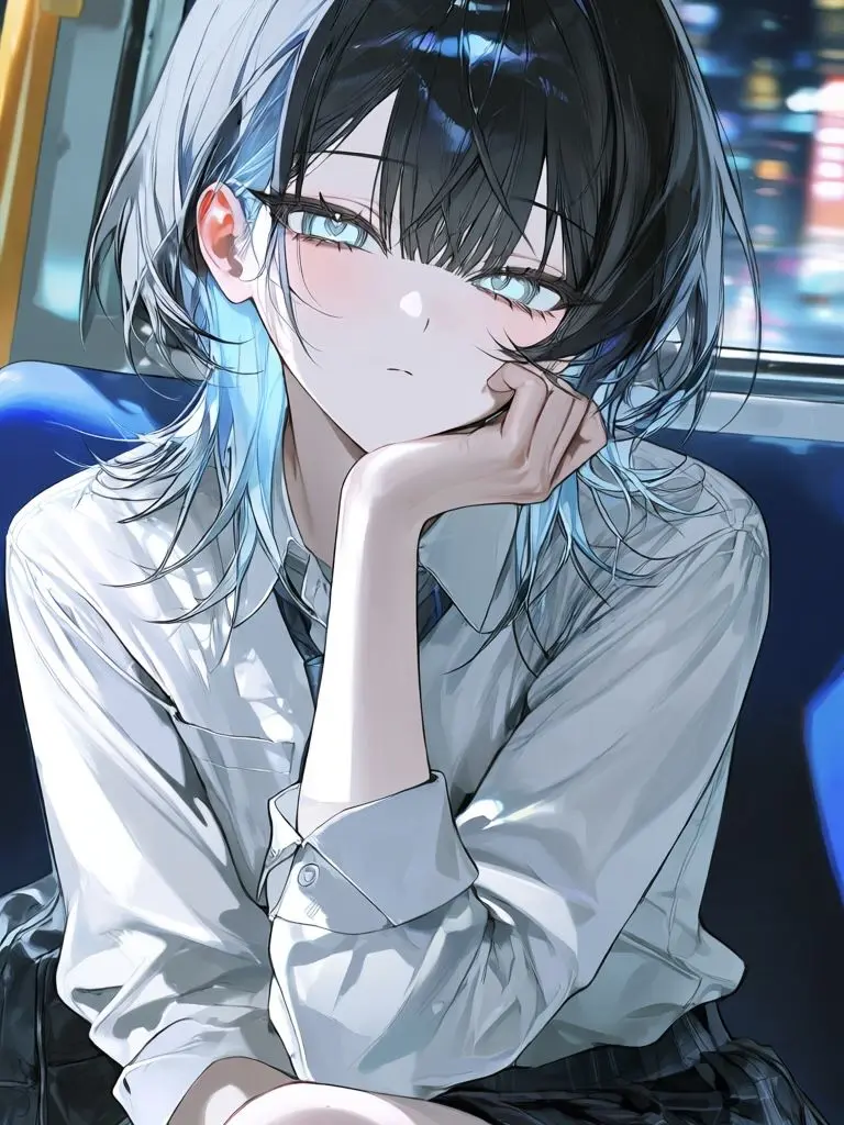 Setsuna_zZ의 夜行バスで隣になった女の子