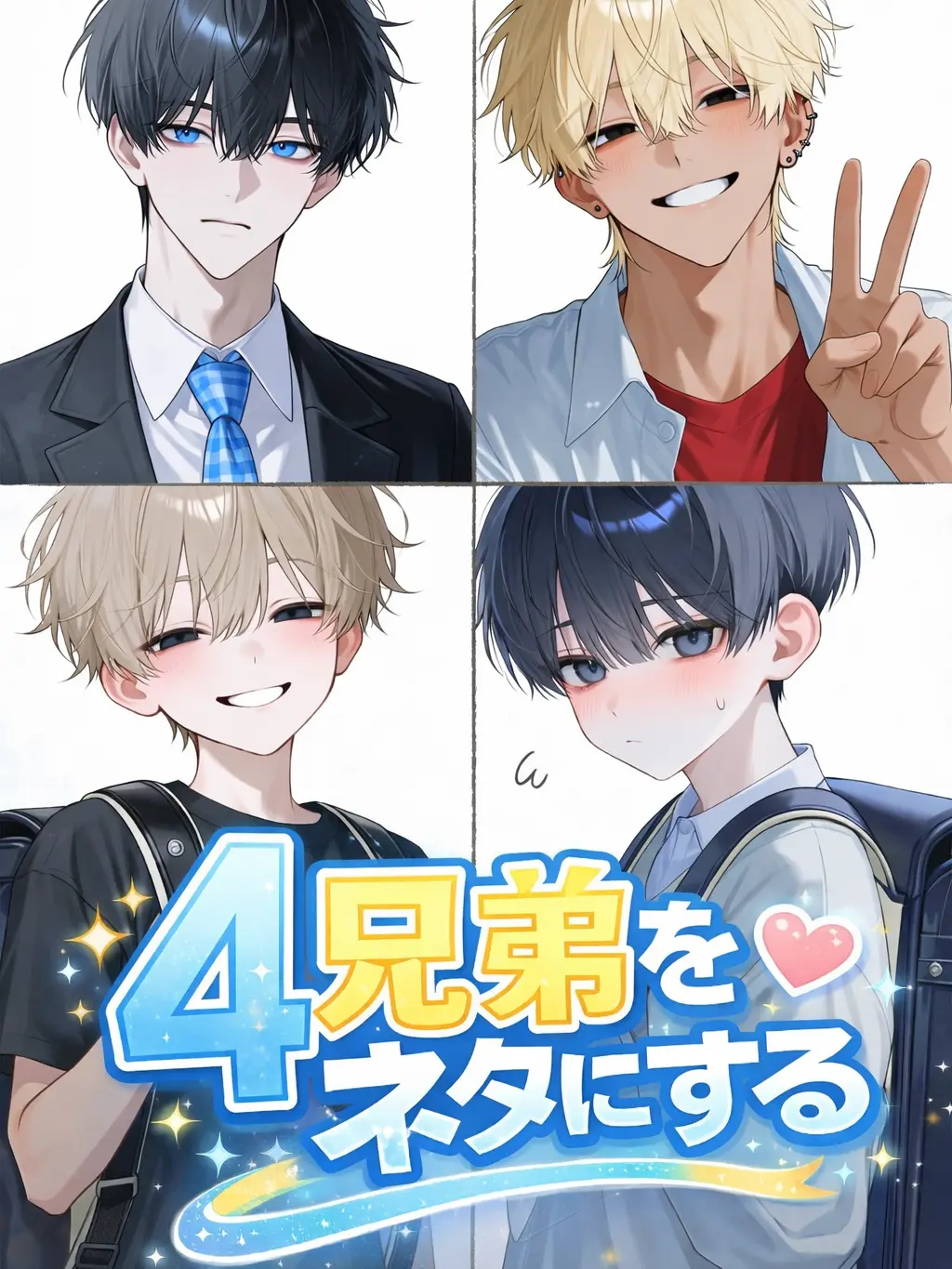 DimNail3791의 4兄弟をネタにする。