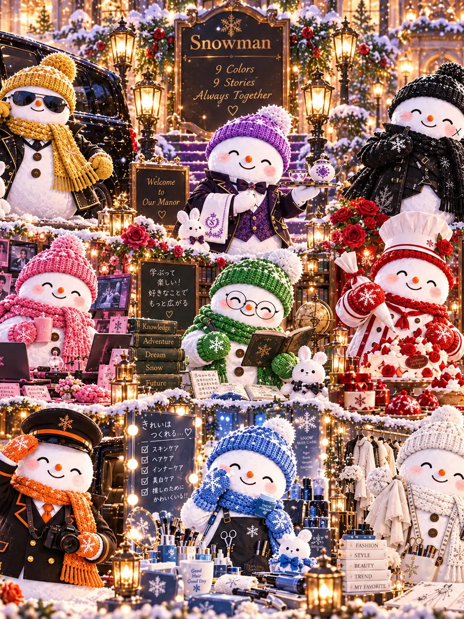 Snowdoll의 SnowManは専属お世話係