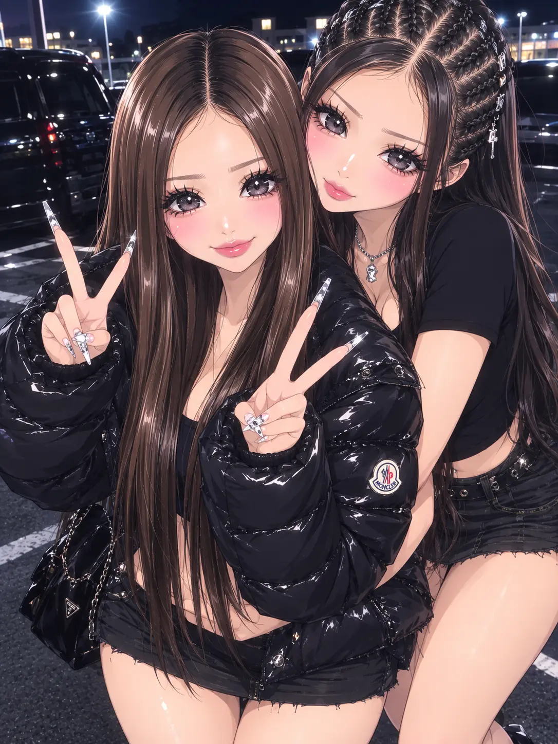 YBYoungBoy의 地元でギャル2人組に絡まれた！