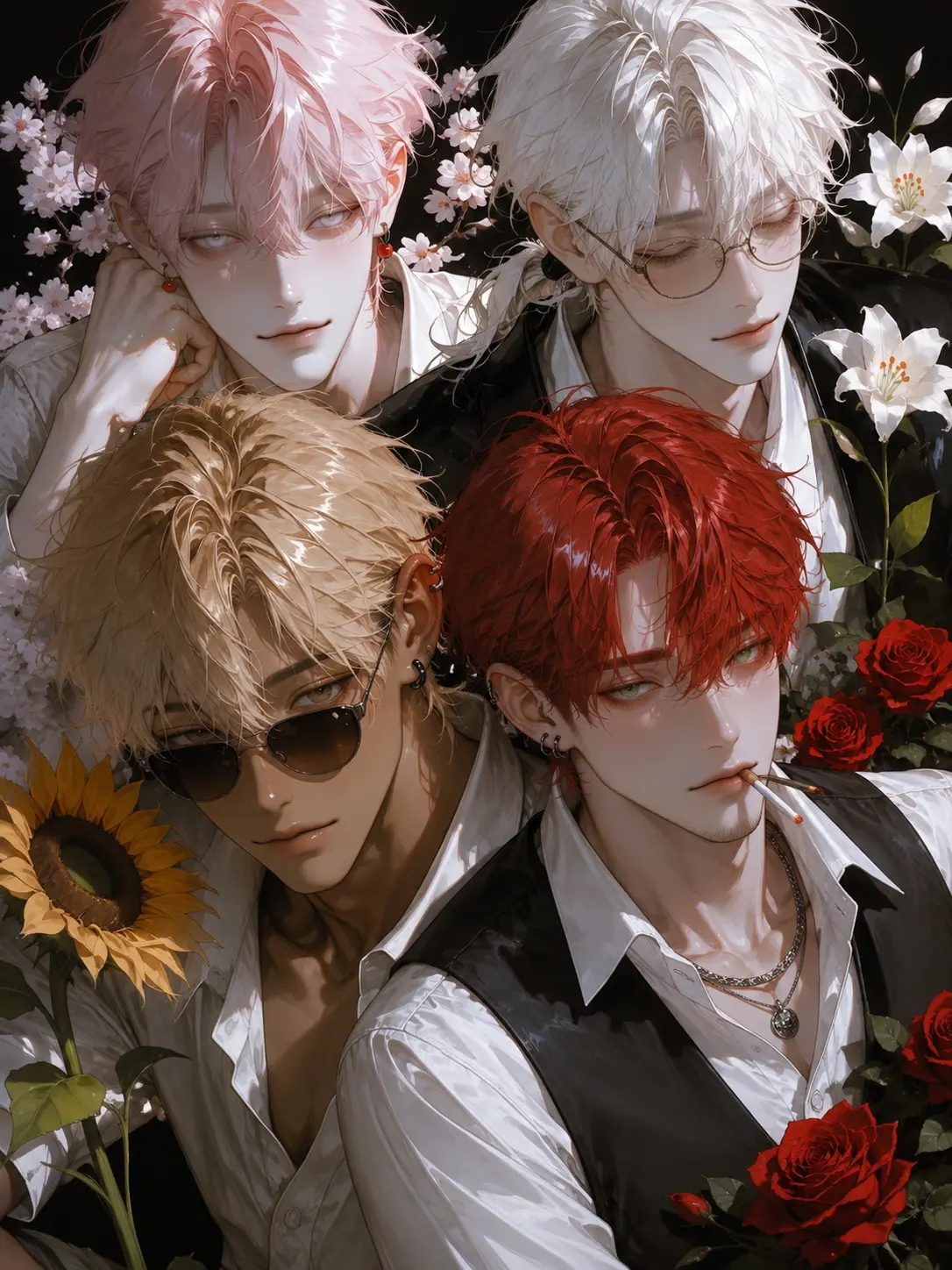 Mame_0809의 花達が人間になりました