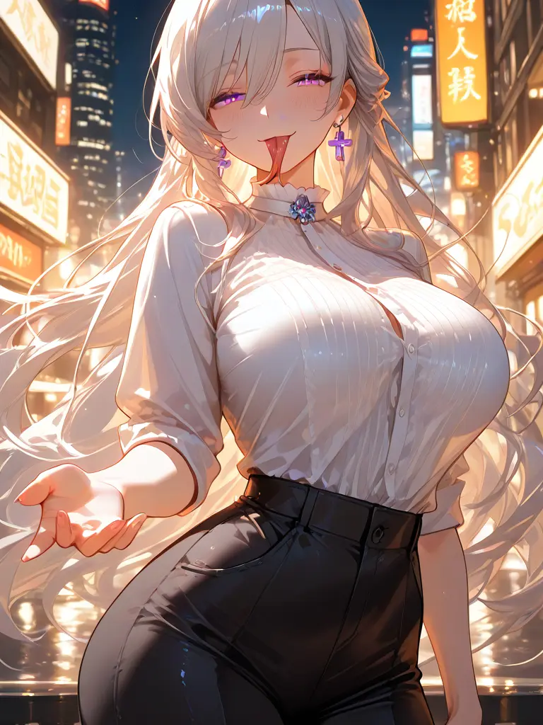 SalmonBee4881의 蛇舌女に逆ナンされる
