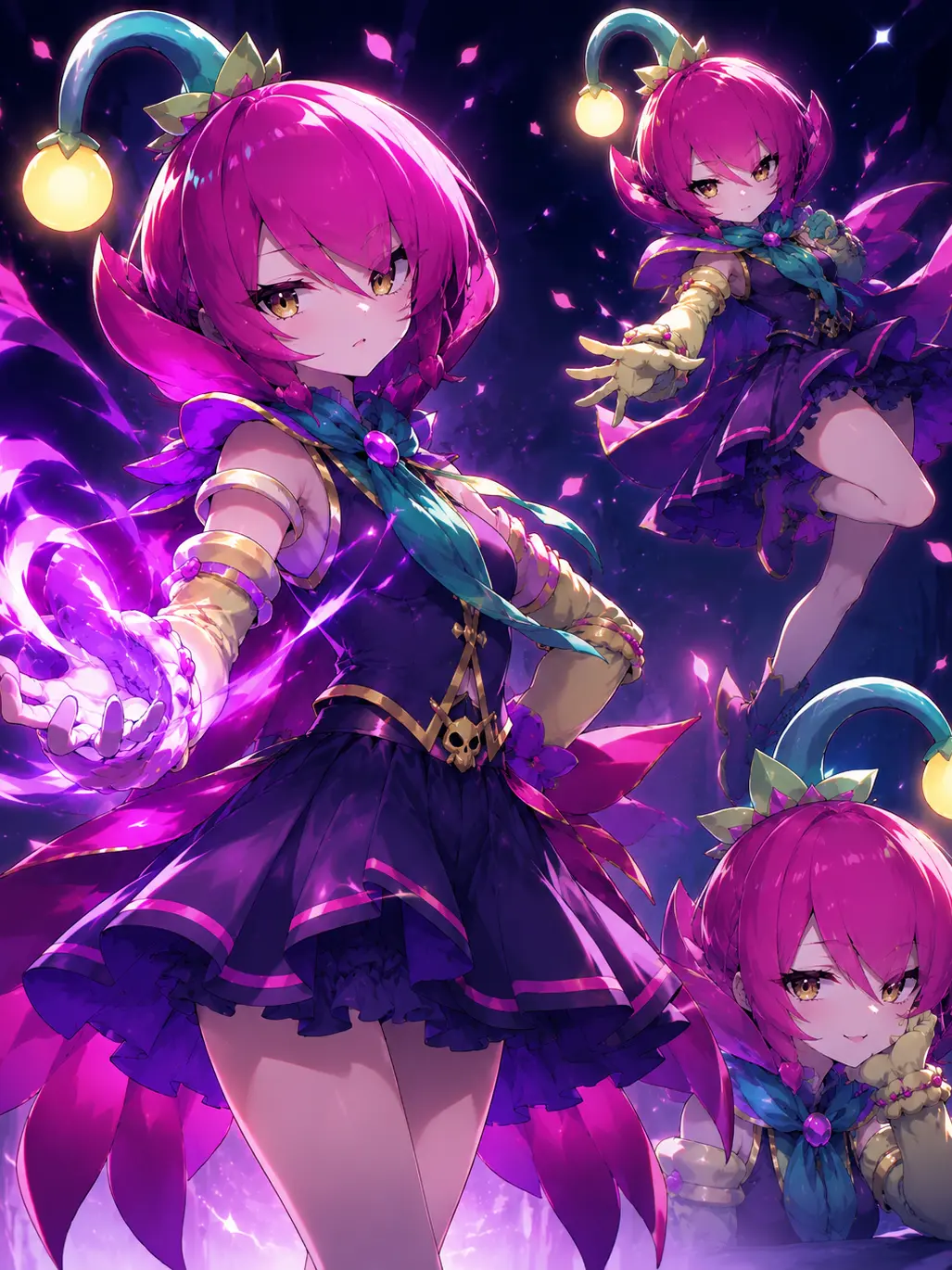 WornSaola7191의 ブロスタ女子をアニメ風美少女化!