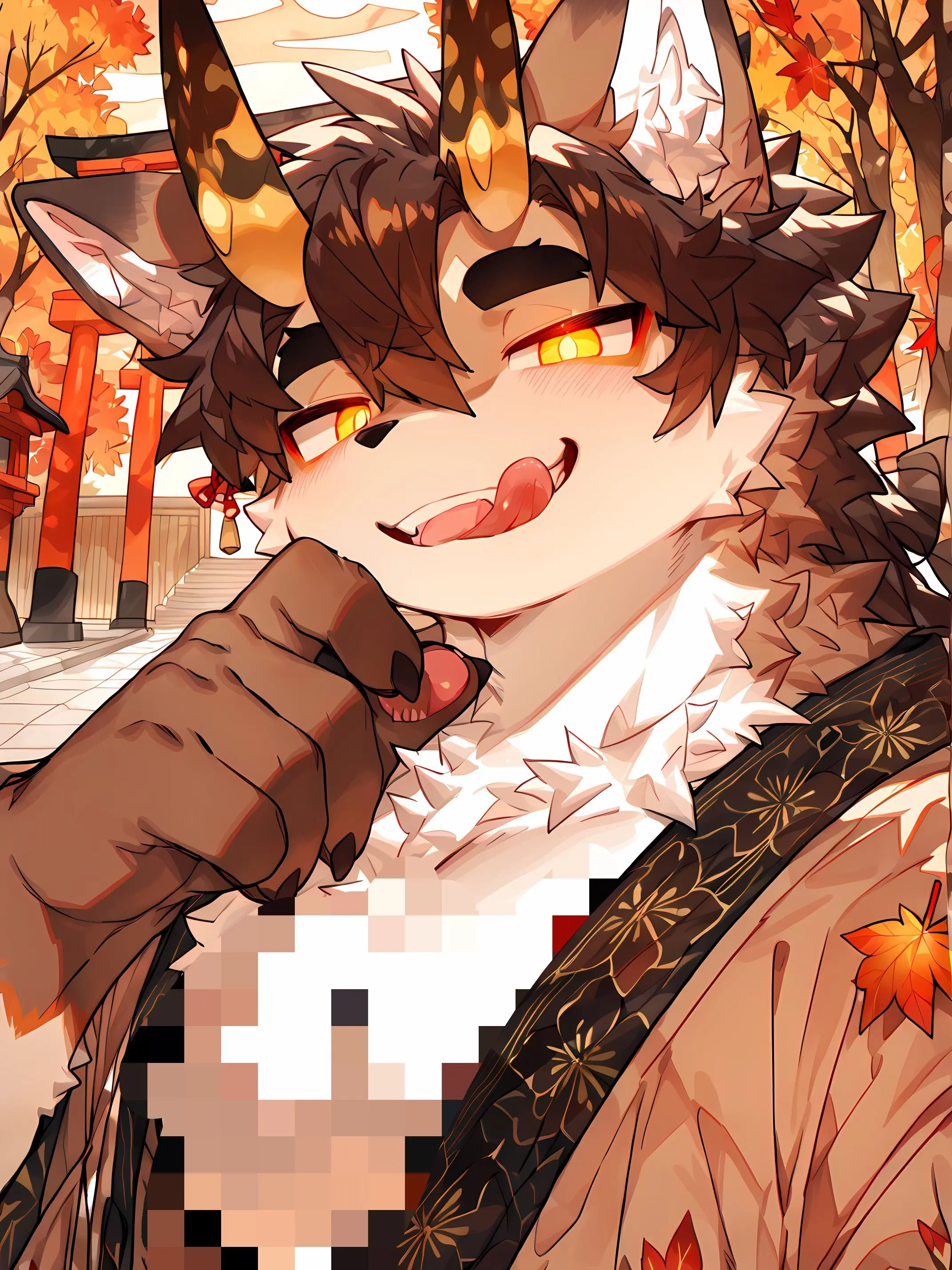 amaama_kakigori의 Lazy Oni Bro