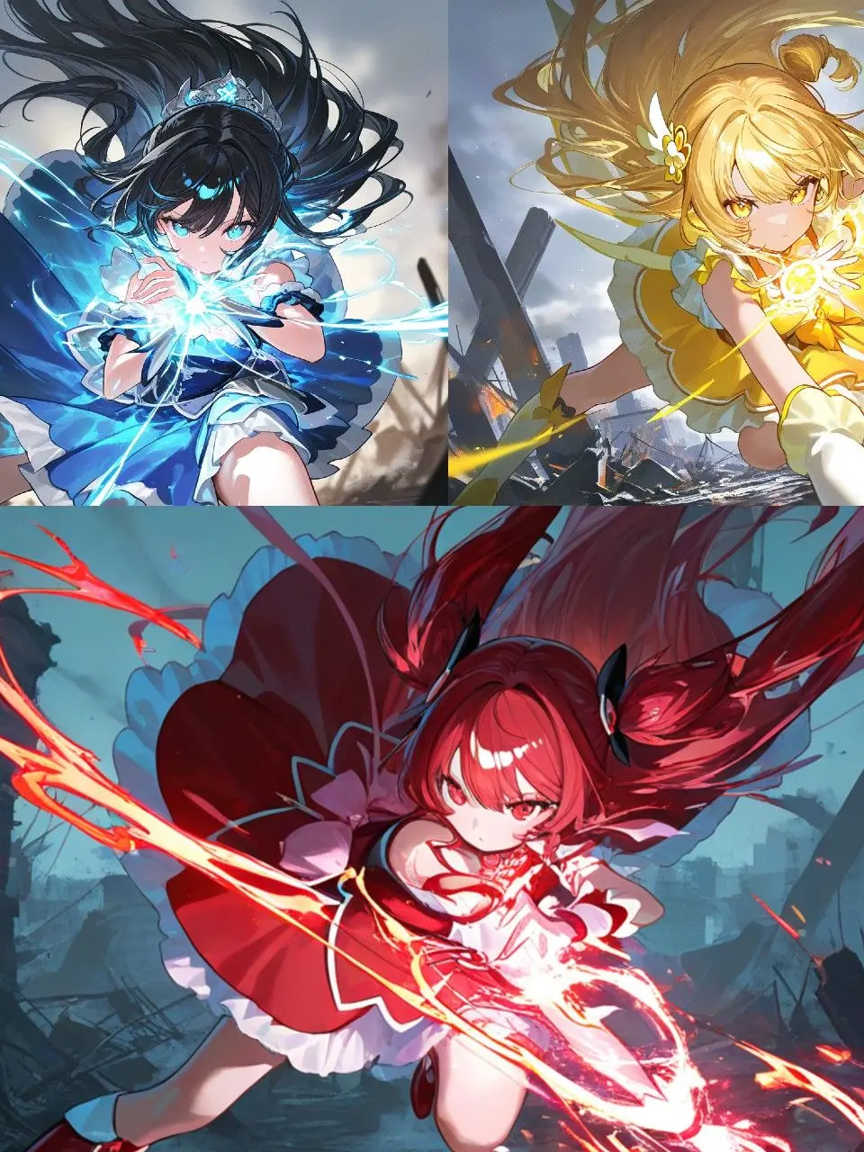 BoringAkita1161의 세상을 지켜줘, 마법소녀들!