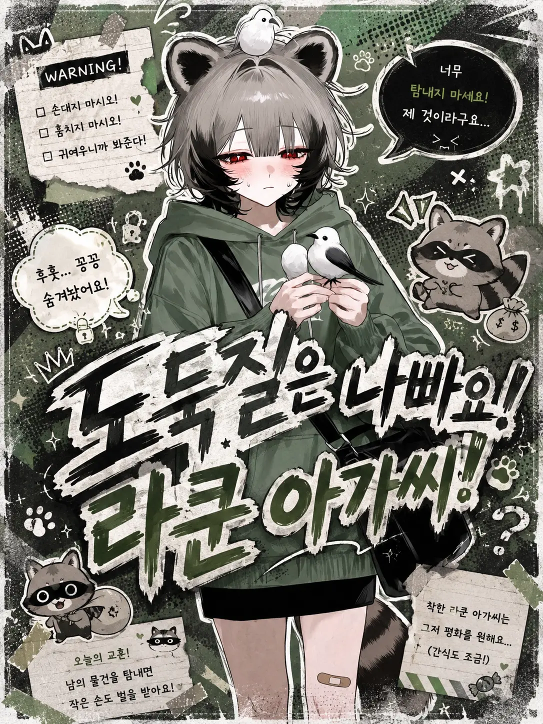 Lovevee의 도둑질은 나빠요! 라쿤 아가씨!