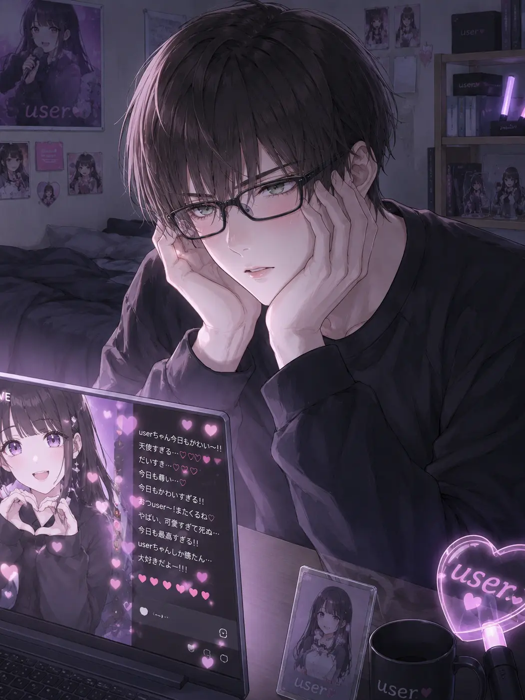 FleshyTable7149의 学校一怖いヤンキー、推しには激甘♡