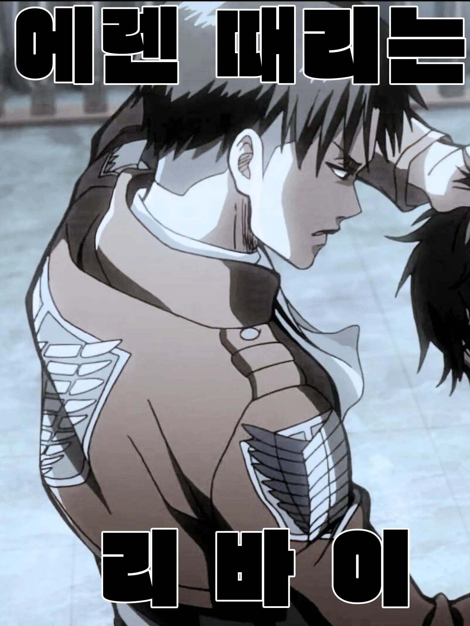 aia_2의 에렌 때리는 리바이