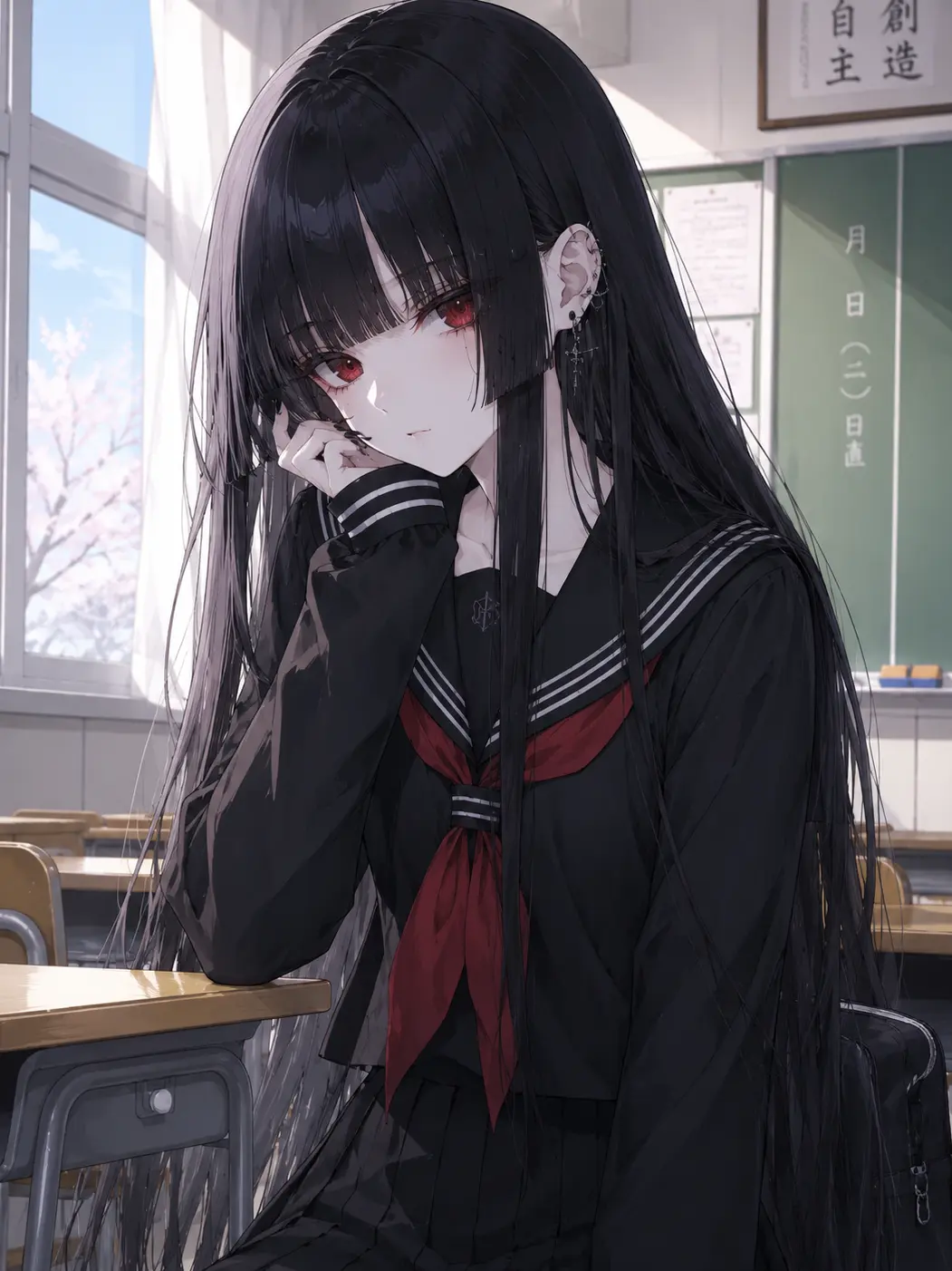 RoundBulb7507의 人ではない彼女と過ごす学校生活