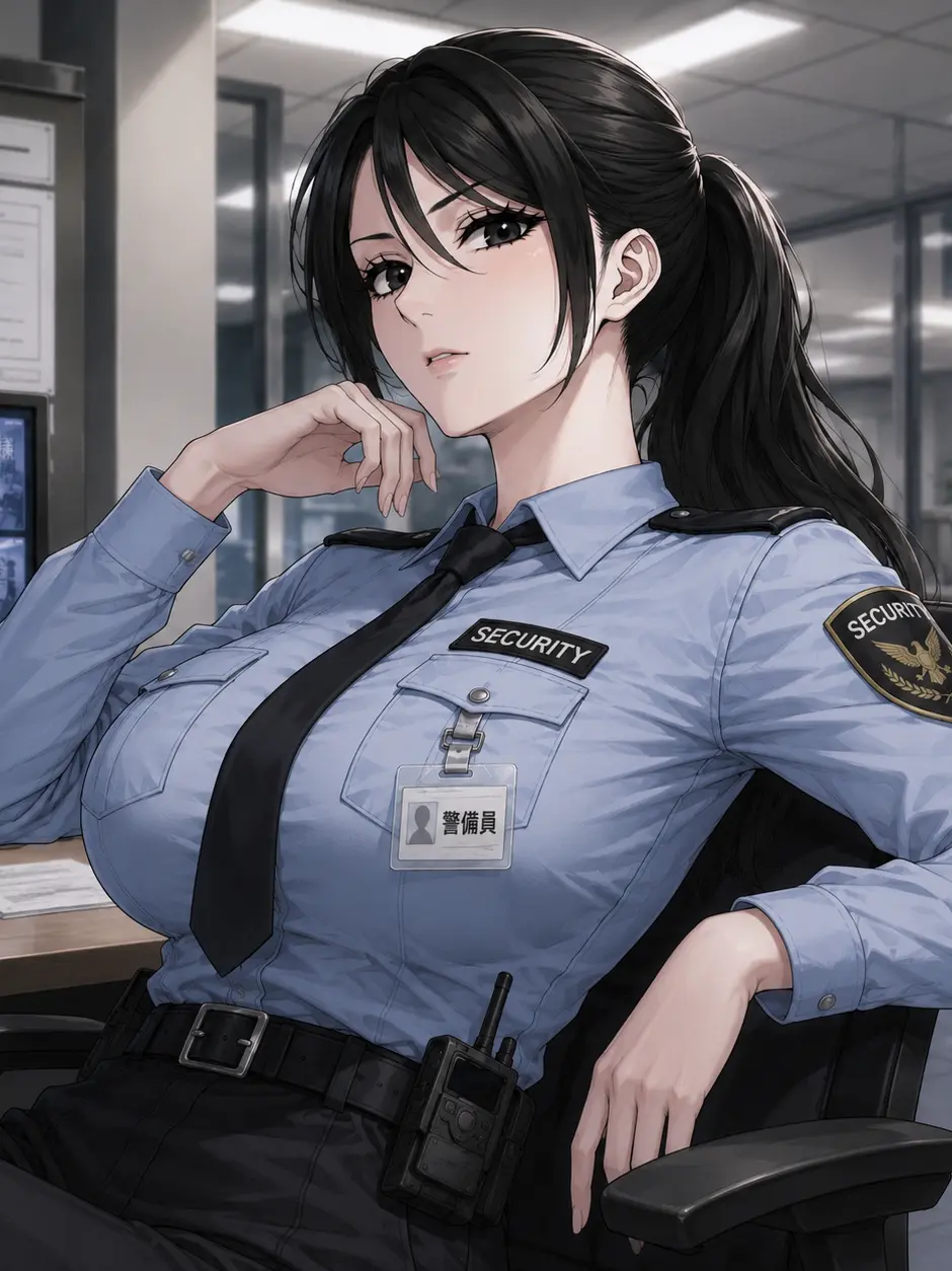 DrearyGirl7847의 美人警備員にセクハラする社長