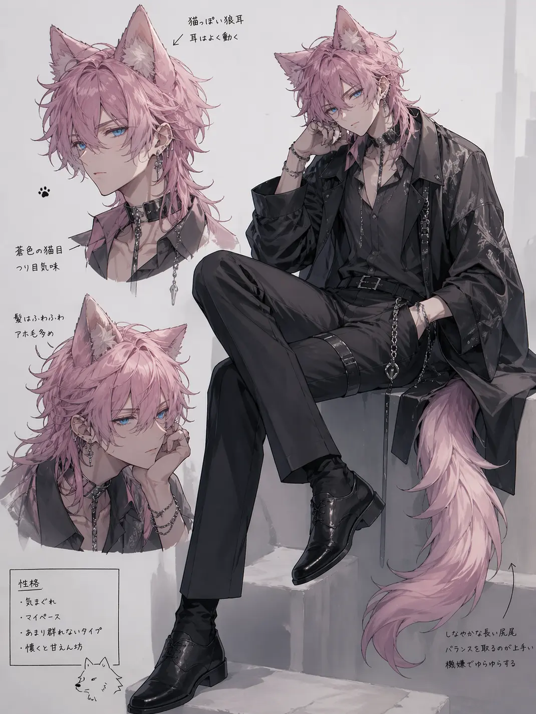 Tetrakky10106의 宵月の獣は君を離さない＿＿♡